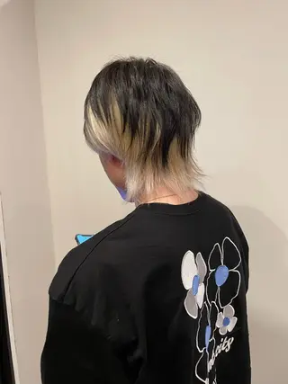 ショート カラー メンズ 艶感/レイヤーカット 🌐Taketoのヘアスタイル