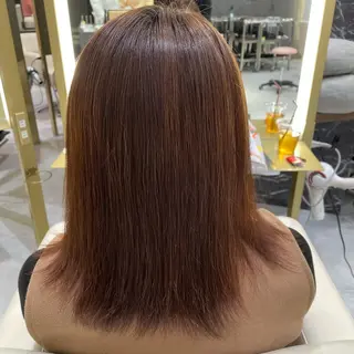 ミディアム パーマモデル募集🌈 森脇帆南のヘアスタイル