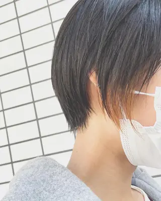 ショート カラー ショートボブ髪質改善 縮毛矯正のプロ山道潤のヘアスタイル