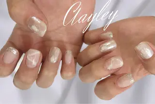 ショート ネイル Aayley アイリ―サロンのネイルデザイン