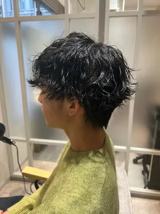 パーマ メンズ ⭕️メンズパーマ⭕️ 山口 裕太郎のヘアスタイル