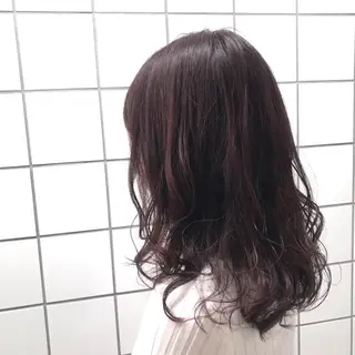 セミロング カラー ブリーチ/ケア カラー/KOICHIのヘアスタイル