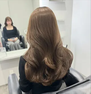 ロング カラー 髪質改善/ダブル カラー/Akaneのヘアスタイル