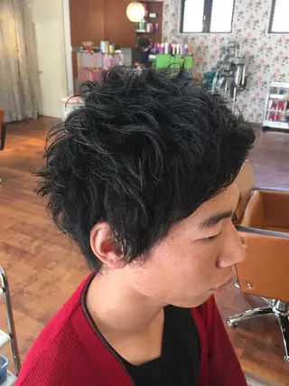 パーマ メンズ 髪質改善・縮毛矯正/ 下村陽平のヘアスタイル