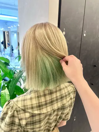 ミディアム カラー Viot 銀座 樋口 桃佳のヘアスタイル