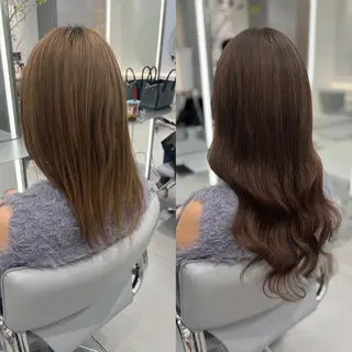 ロング カラー ヘアアレンジ ar+ ❤︎ maiのヘアスタイル