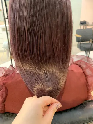 ロング カラー 【淡色color/ nail】maikoのネイルデザイン