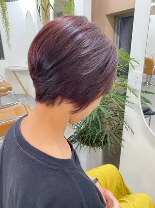カラー 檜 果歩のヘアスタイル