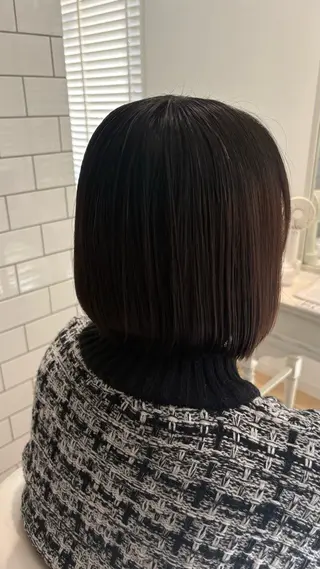 ミディアム カラー 似合わせ 顔周りYUUGAのヘアスタイル