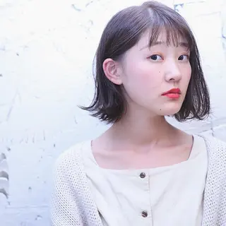 ミディアム 中山 泰徳のヘアスタイル