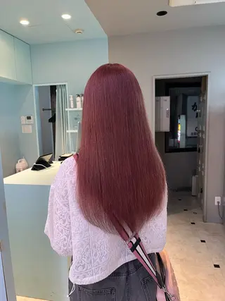 ロング カラー ブリーチカラー 🩵MIZUKIのヘアスタイル