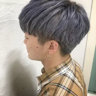 ショート カラー メンズ 眠れるヘッドスパ✨ chacoのヘアスタイル