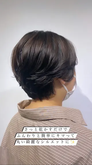 ショート ショートヘア / 星野菜月のヘアスタイル