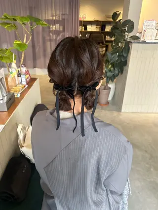 ヘアアレンジ 園田 朱理のヘアスタイル