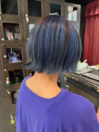 ショート カラー 🦋YUI 髪質改善 ブリーチ　着付け🦋のヘアスタイル