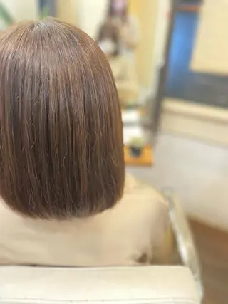 カラー ベージュカラー🤎 ayaのヘアスタイル