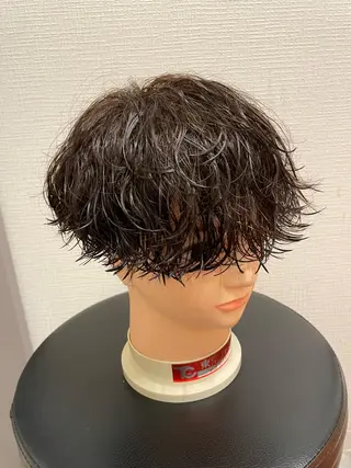 パーマ メンズ 渋谷/フェード/ 國分 翔のヘアスタイル