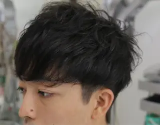 ショート メンズ 落合 優太のヘアスタイル