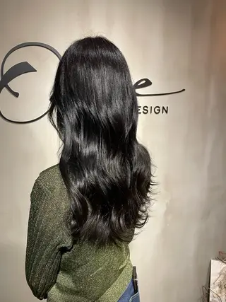 ロング カラー 艶感/レイヤーカット 🌐Taketoのヘアスタイル