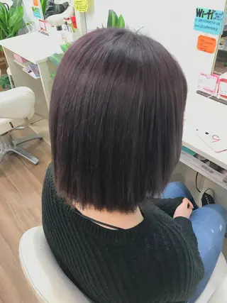 ショート ヘアアレンジ GLOSS 心斎橋 山上のヘアスタイル