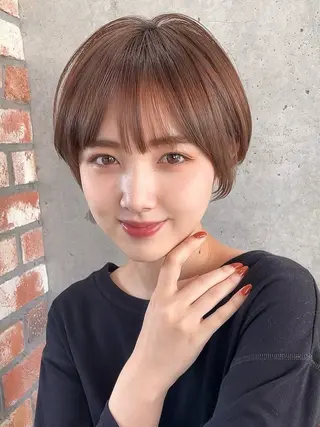 ショート 韓国レイヤー/ ショート Eightのヘアスタイル