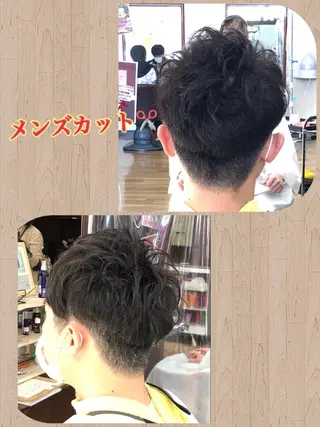 メンズ 加藤 佳美のヘアスタイル