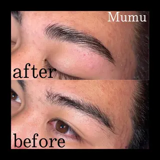 メンズ アイブロウ Mumu眉毛,ネイル モデル募集中🪄のネイルデザイン