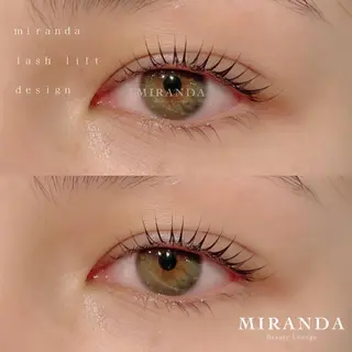 マツエク・マツパ アイブロウ MIRANDA beautyのマツエク・マツパデザイン