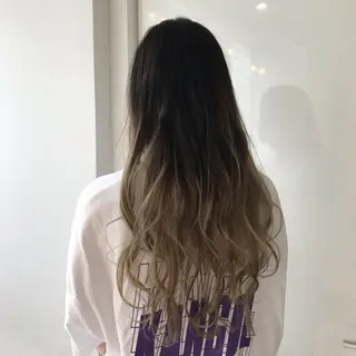ロング カラー Unami MIHA☘️*゜のヘアスタイル