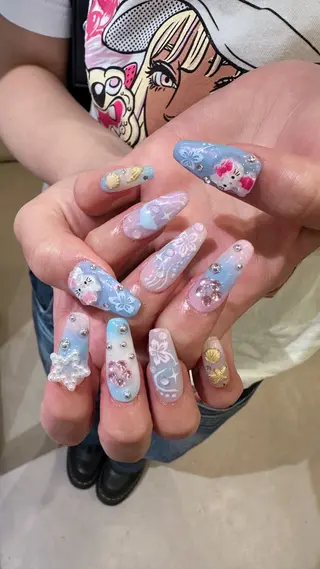 ネイル 🎶個性派ネイル💅 /Komachi❤️のネイルデザイン