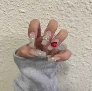 ネイル Miimo💅🏻 ほのか ·͜·♡のネイルデザイン