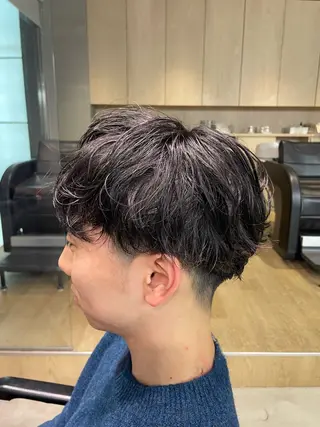 パーマ メンズ fifth天神 パーマ特化/石橋航海のヘアスタイル