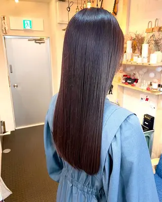 ロング カラー 水素トリートメント/ 髪質改善/ナカノメのヘアスタイル