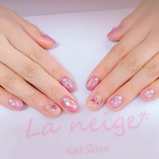 ネイル La neige* yuki 🐩🌙のネイルデザイン