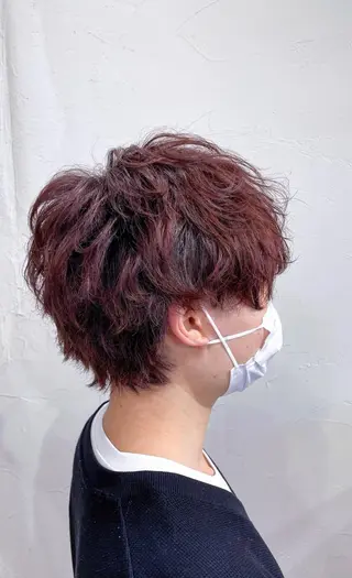 ショート メンズ かんばら りょーいのヘアスタイル
