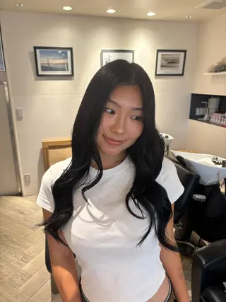 ロング カラー 透明感カラー 🧚‍♂️さえのヘアスタイル