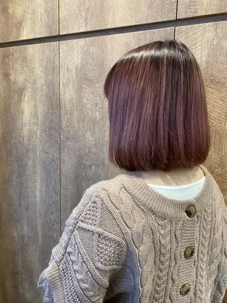 カラー 鶴谷 麻衣のヘアスタイル