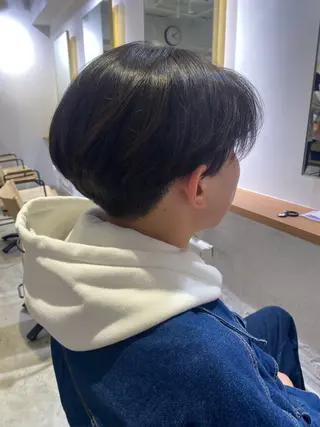 ショート メンズ ナルカワ アユミのヘアスタイル
