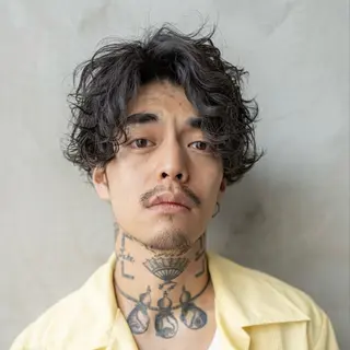 パーマ メンズ メンズ特化ニュアンス パーマ RYOのヘアスタイル