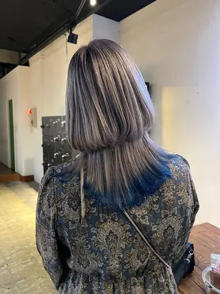 ミディアム 🌈ケアブリーチ🌈 おぐまなつきのヘアスタイル