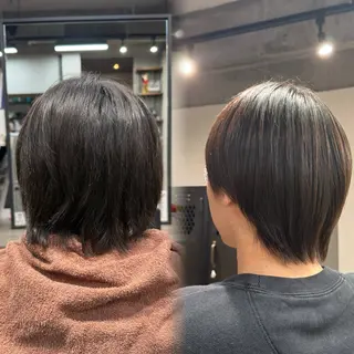 ルシ🎨/ハイトーン デザイン/髪質改善のヘアスタイル