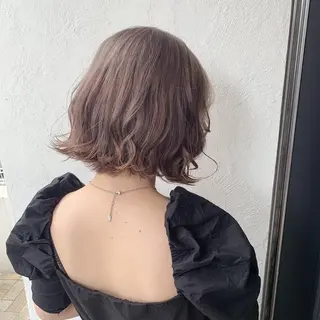 ミディアム カラー 艶髪レイヤー上田 紗也🇰🇷💗のヘアスタイル