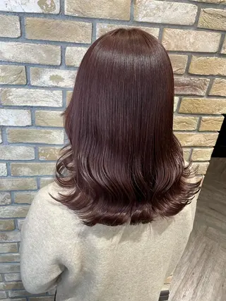 ミディアム 🌟透明感カラー 🌟松岡勇輝のヘアスタイル