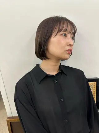 カラー さとう あやかのヘアスタイル