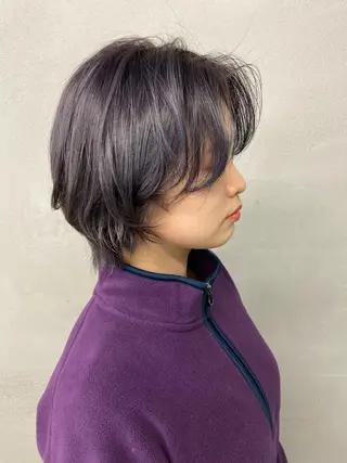 ショート メンズ/ダブルカラー /パーマ/来栖慧💈のヘアスタイル