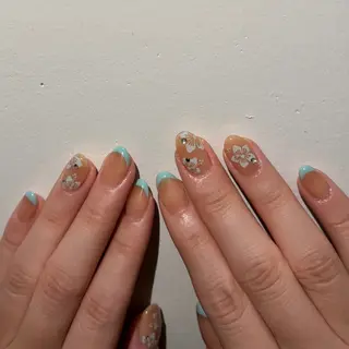 ネイル 直方市ネイルサロン minuitのネイルデザイン