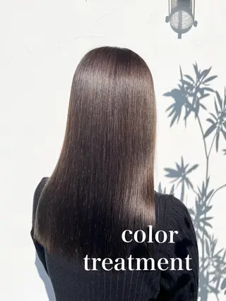 ミディアム カラー カラー∫カット∫ 髪質改善🤍MIKUのヘアスタイル