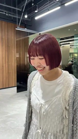 ショート 石塚 瑛里菜のヘアスタイル