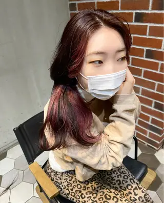 ロング 髪質改善韓国レイヤー SHIORI🦋のヘアスタイル