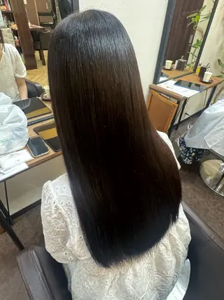 ロング 髪質改善池袋𓊆 大士𓊇ダブルカラーのヘアスタイル